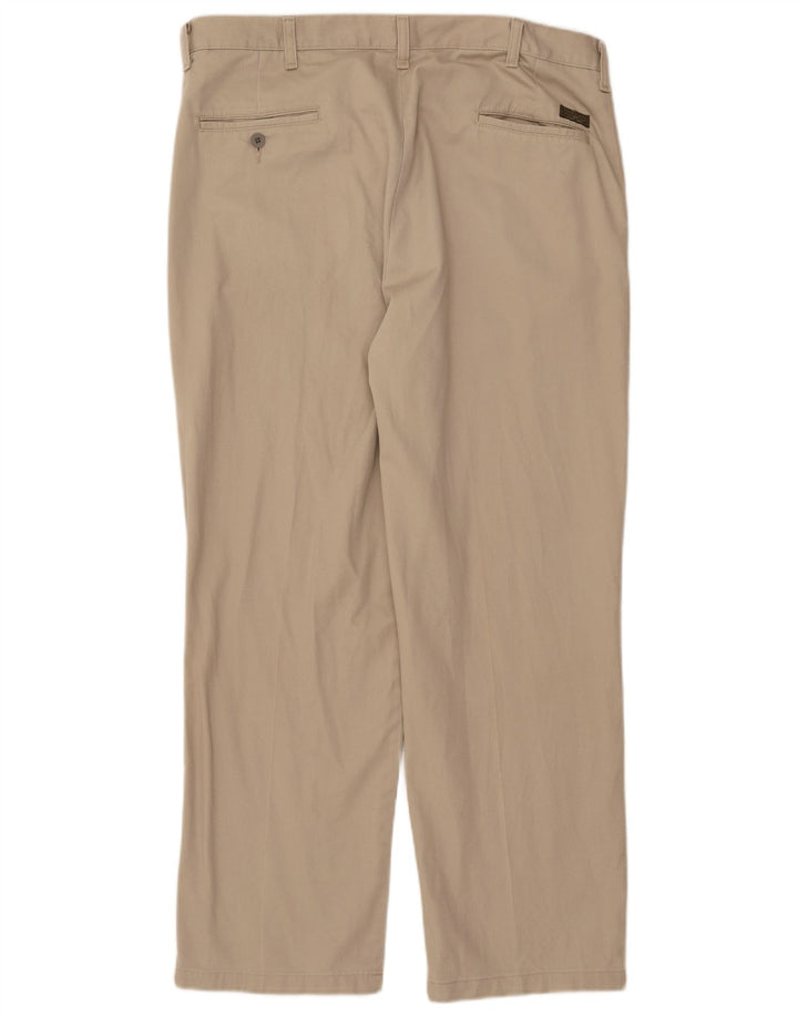 Pantaloni chino dritti da uomo LEE W38 L30 in cotone beige