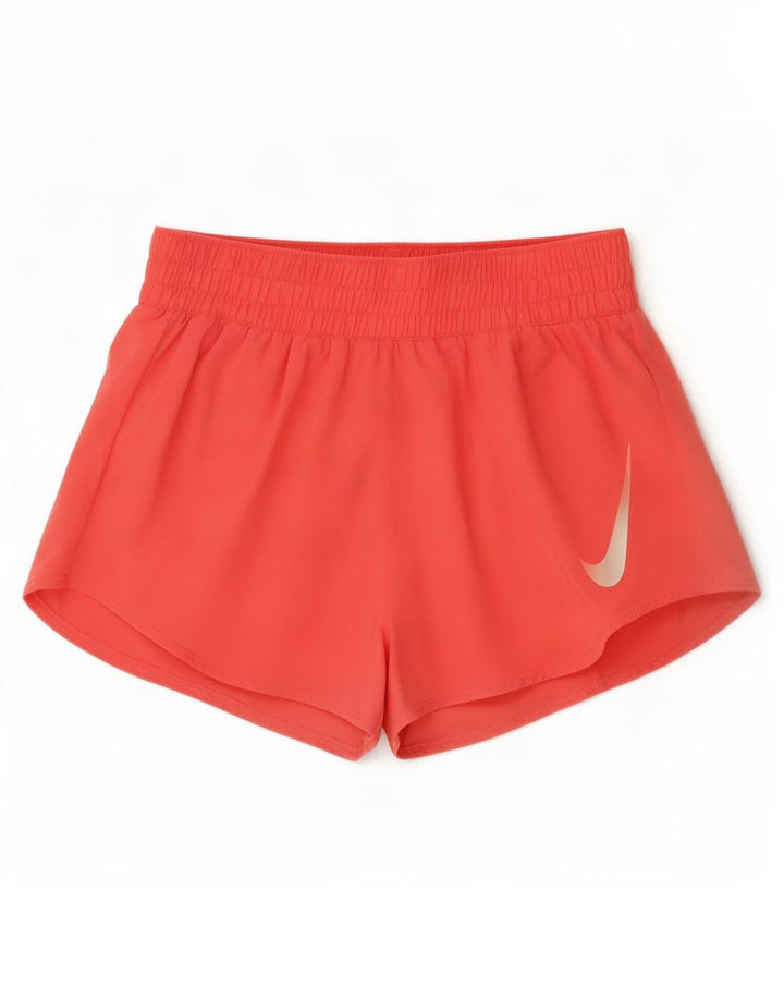 Pantaloncini sportivi grafici Nike da donna UK 12 poliestere rosa medio