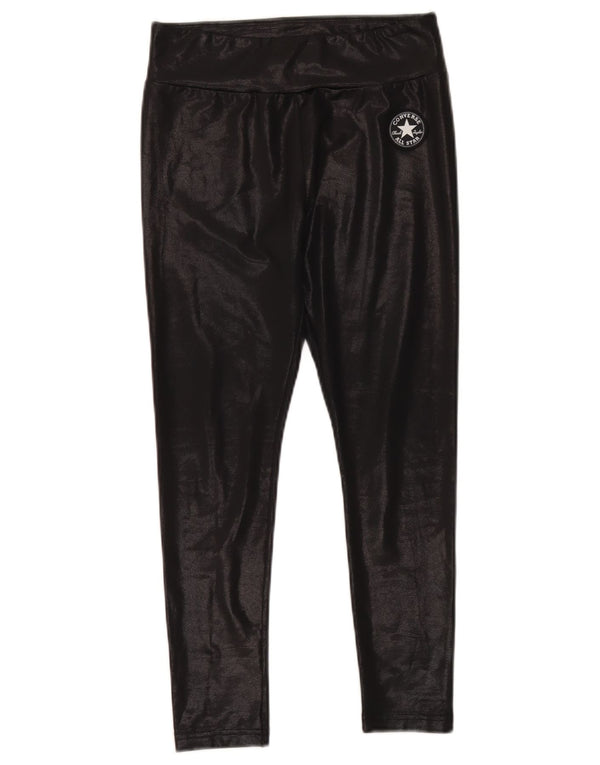Leggings Converse Bambina 12-13 anni Large Nero Poliestere
