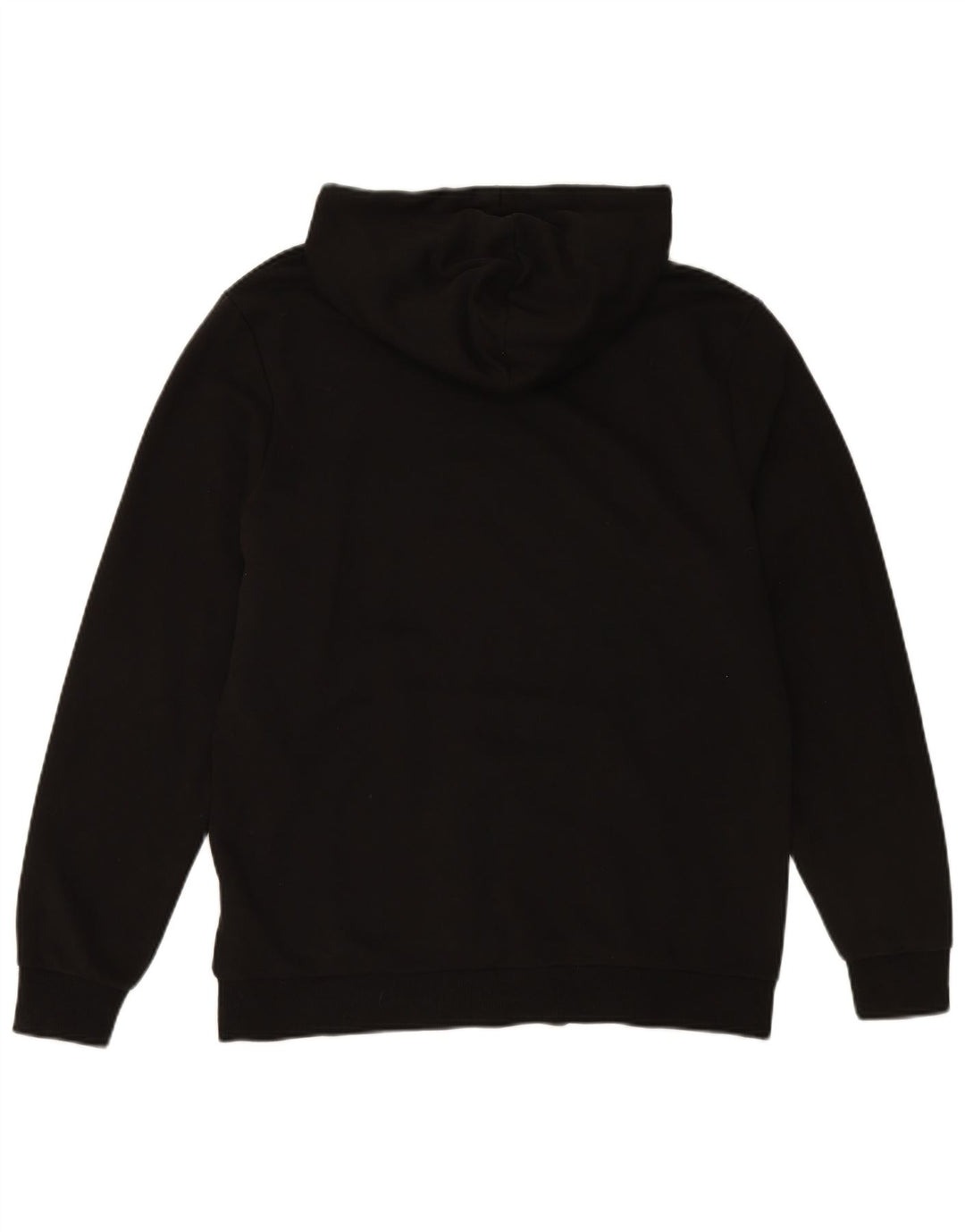 Felpa con cappuccio da uomo PUMA grande in cotone nero