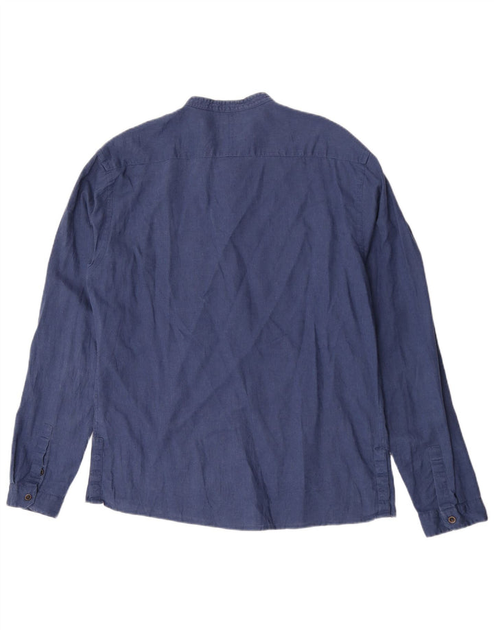 Camicia Zara da uomo slim fit XL blu navy