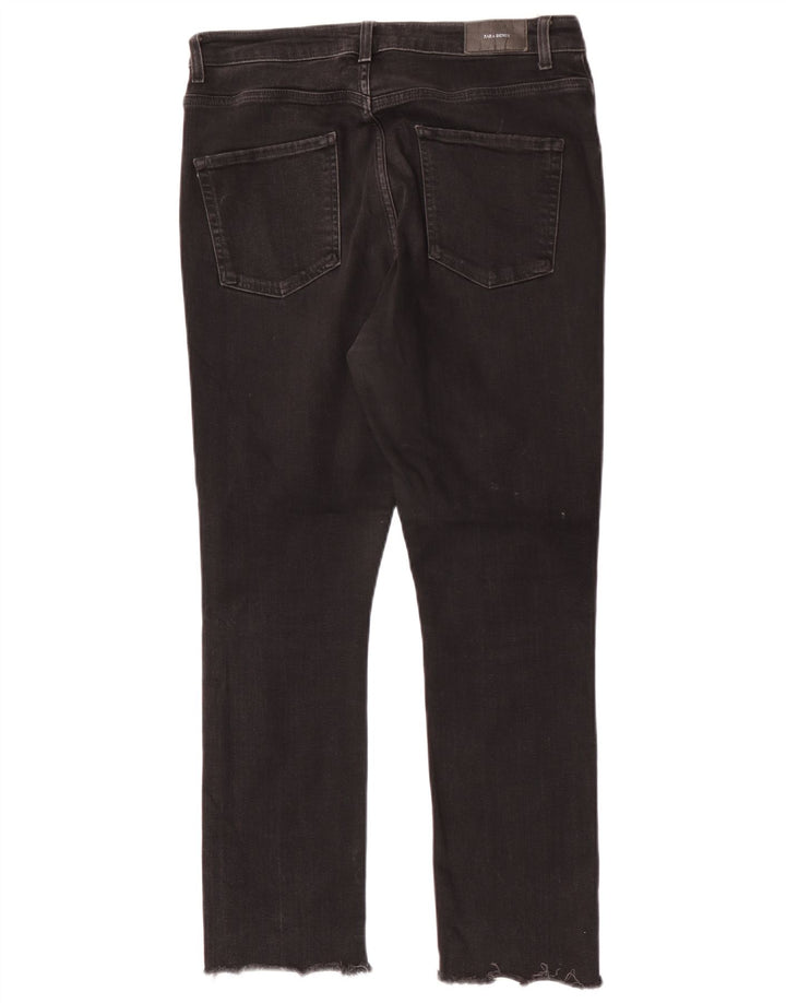Jeans slim da donna Zara EU 40 medio W30 L27 neri