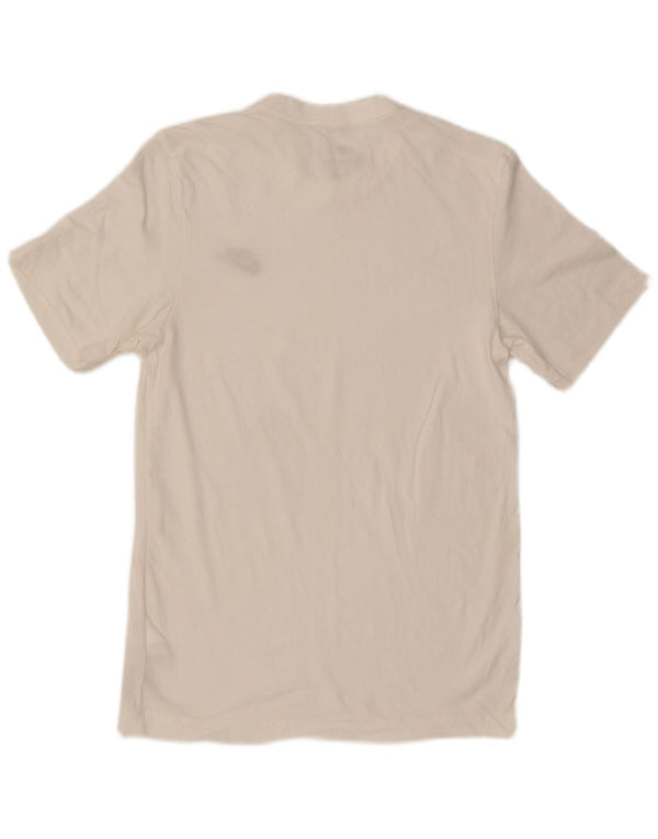 T-shirt Nike da uomo Top XS in cotone bianco
