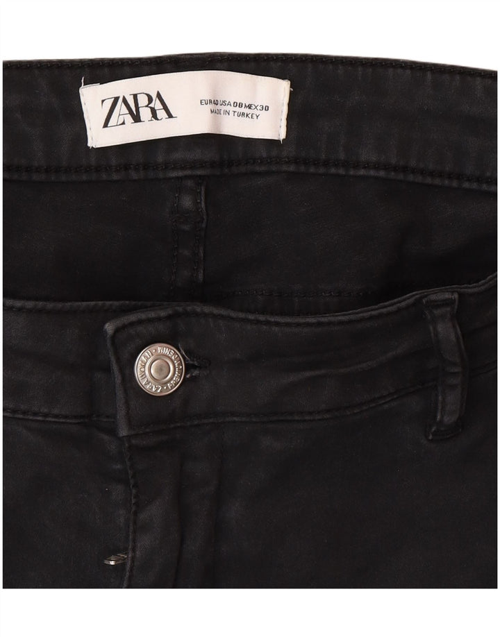 Pantaloni cargo skinny da donna Zara EU 40 medi W30 L29 neri