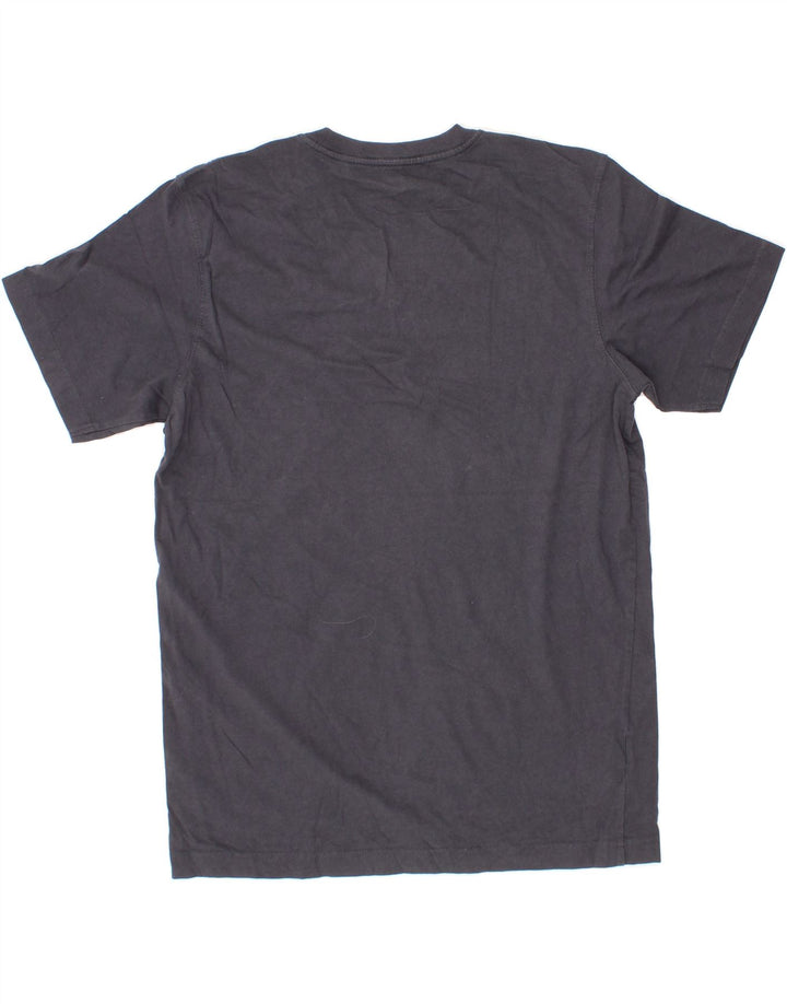 EDDIE BAUER Mens T-Shirt Top Medium Navy Blue Cotton Vintage Eddie Bauer and Second-Hand Eddie Bauer from Messina Hembry 