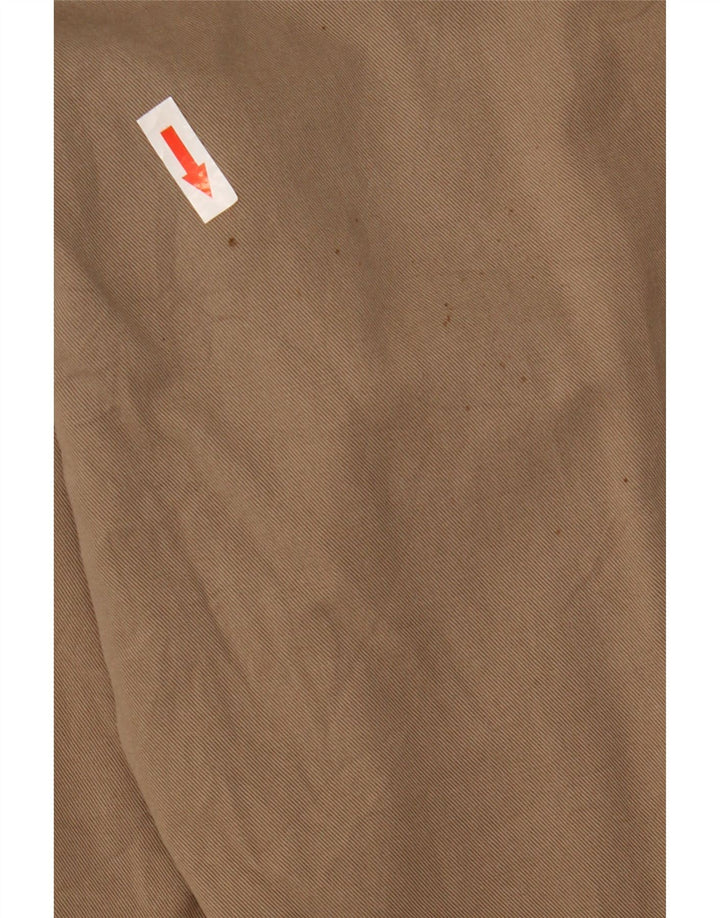 Pantaloni chino dritti Marks & Spencer da uomo blu Harbour W38 L33 marroni