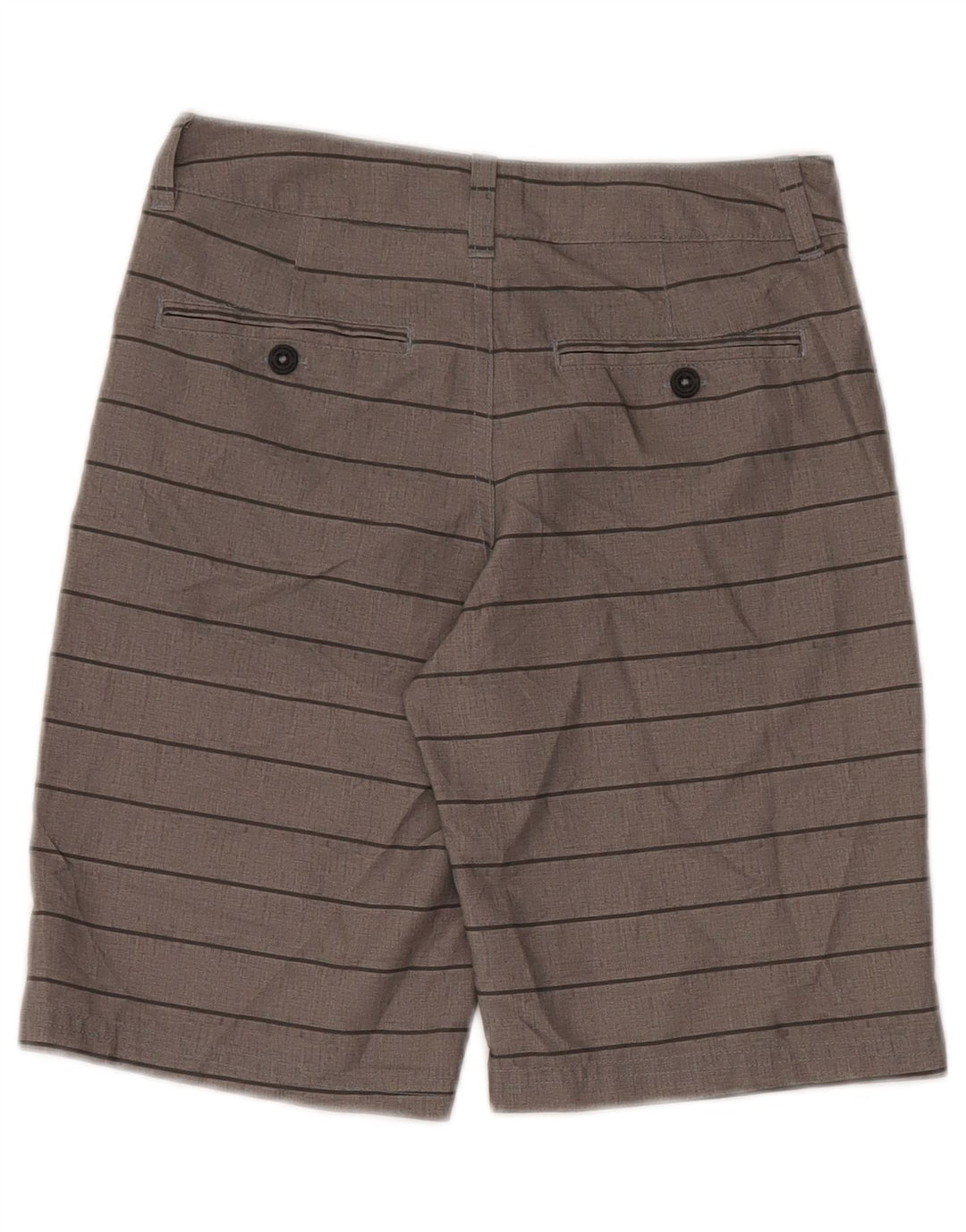 Pantaloncini chino da ragazzo Under Armour 9-10 anni W25 poliestere a righe grigie