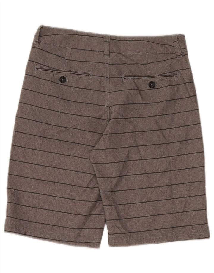 Pantaloncini chino da ragazzo Under Armour 9-10 anni W25 poliestere a righe grigie