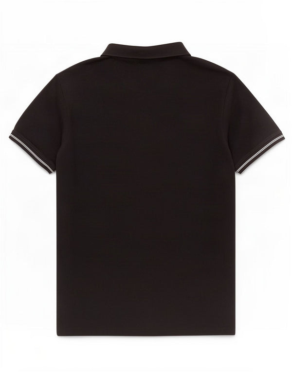 Dack's Mens Polo Shirt 2XL Black Cotton