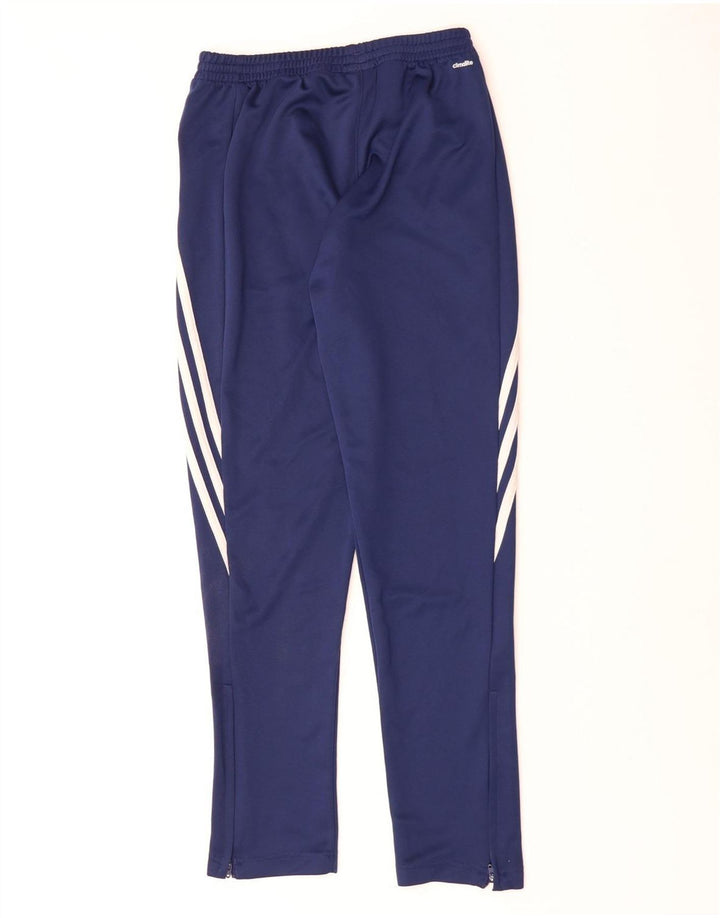 Pantaloni della tuta ADIDAS da bambino Climalite 13-14 anni in poliestere blu