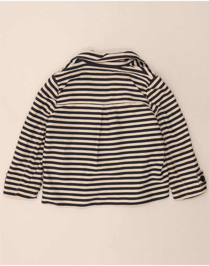 Zara Womens Trafaluc Blazer Jacket UK 16 Large White Striped