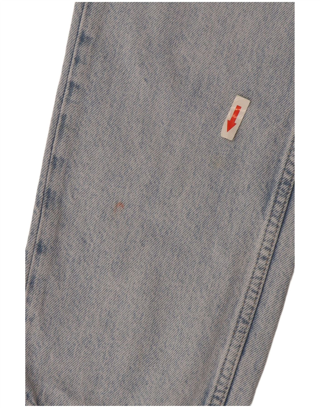 Jeans slim invecchiati da uomo Calvin Klein W30 L33 cotone blu