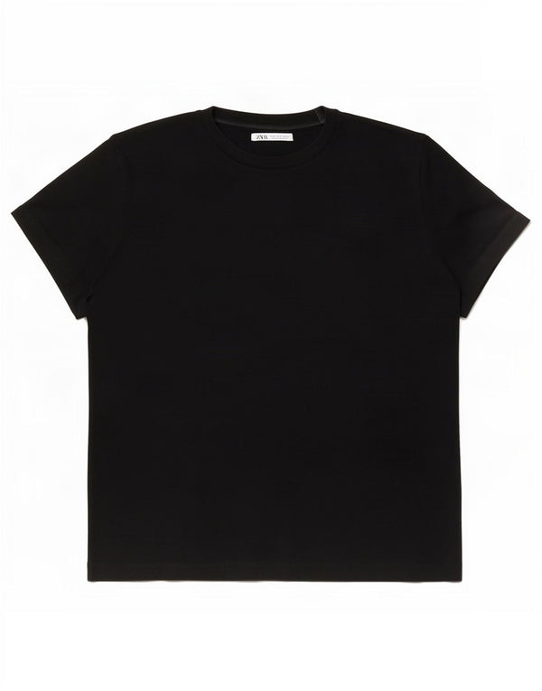 T-shirt Zara da uomo Top Small nera