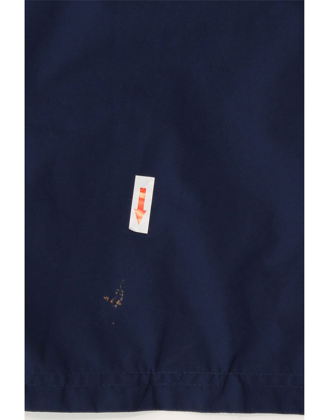 Giacca a vento con cappuccio Adidas da ragazzo 11-12 anni in poliestere blu navy