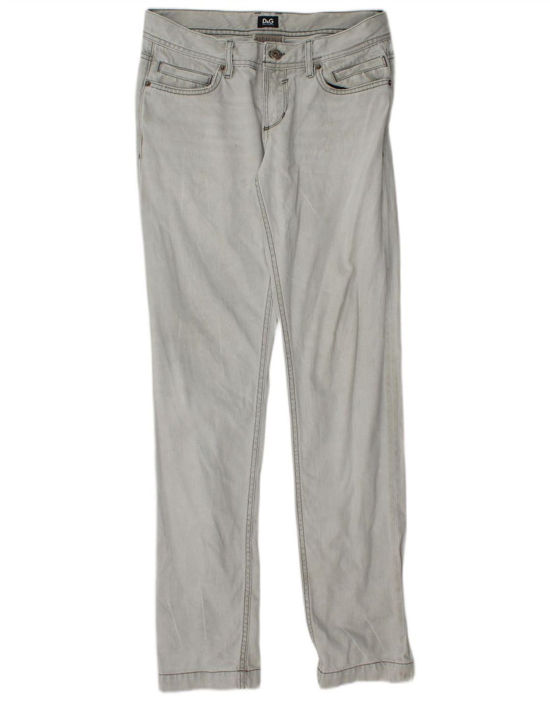 Jeans slim da uomo Dolce & Gabbana W31 L34 cotone blu