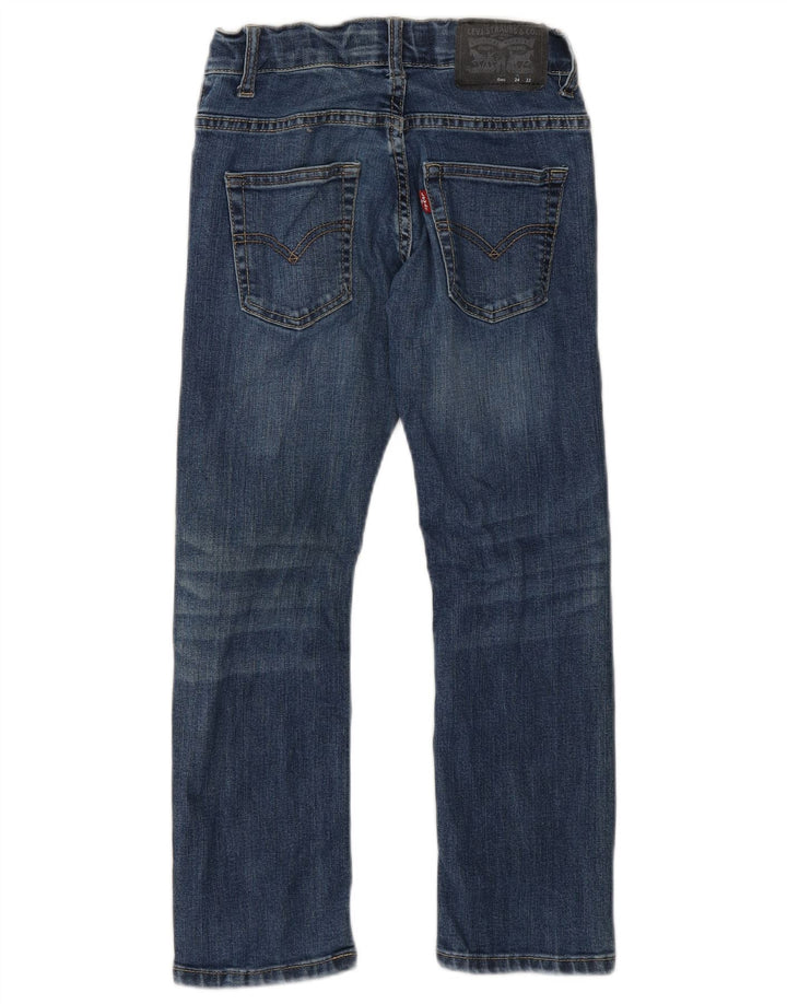 Levi's Ragazzi 511 Jeans Slim 7-8 anni W24 L22 Cotone Blu