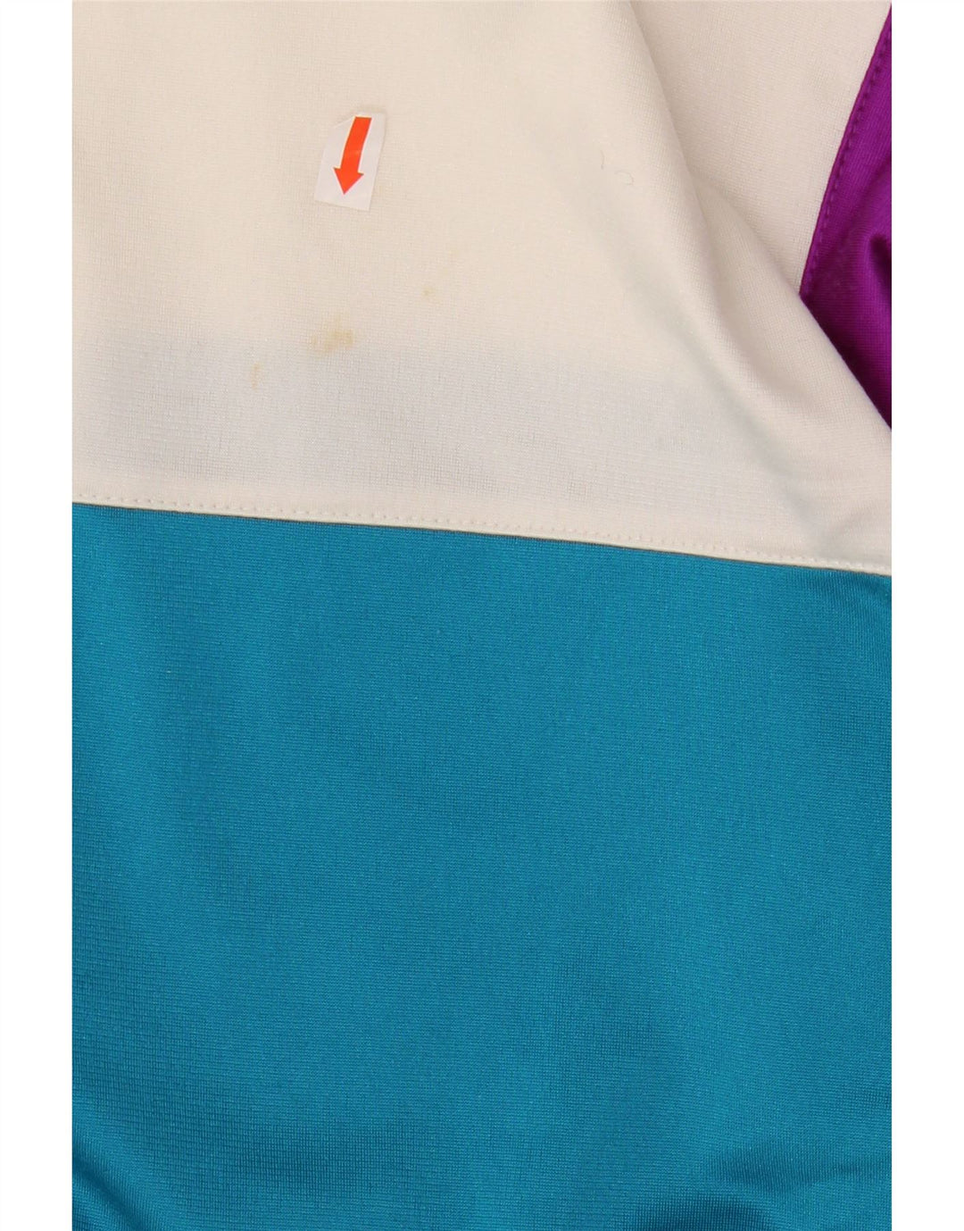 LOTTO Giacca da tuta grafica da uomo grande color block blu