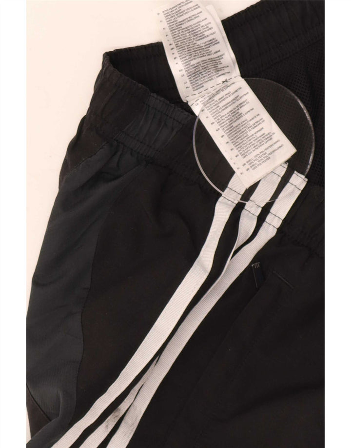 Pantaloni da tuta da uomo Adidas Joggers piccoli in poliestere nero