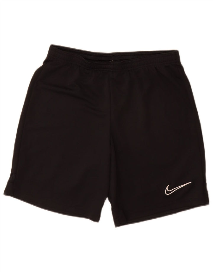 Pantaloncini sportivi Nike Dri Fit da uomo piccoli in poliestere nero