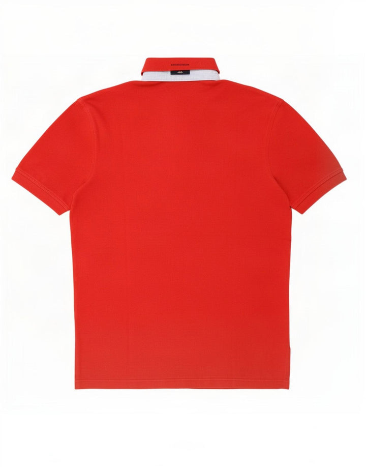 Polo da uomo Tommy Hilfiger in cotone rosso medio