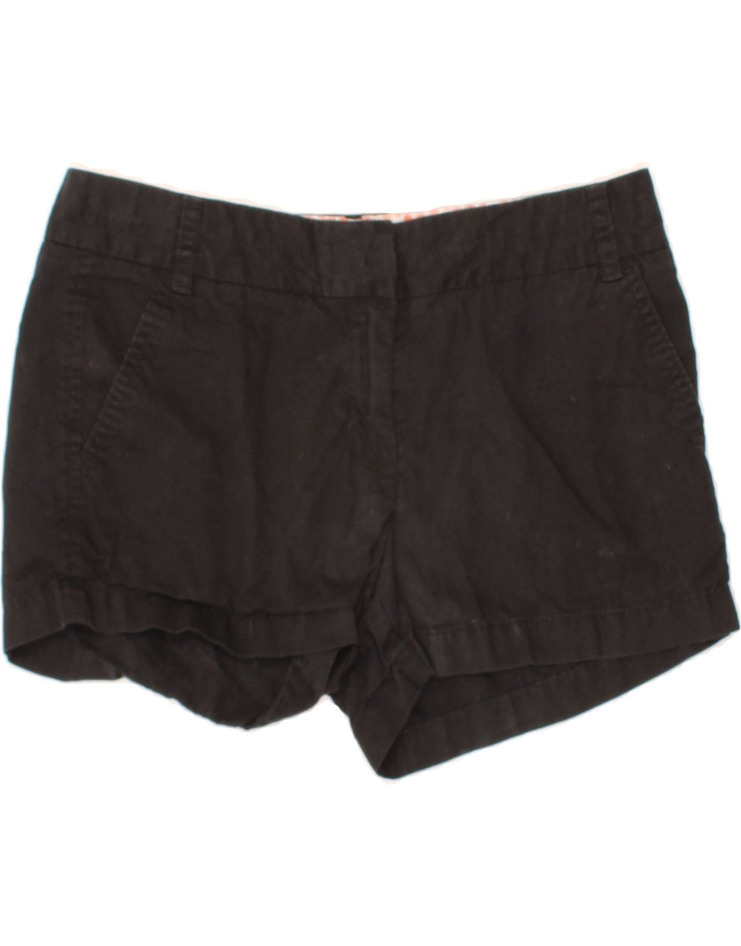 J. CREW Womens Chino Shorts W30 Medium Black Cotton Vintage J. Crew and Second-Hand J. Crew from Messina Hembry 