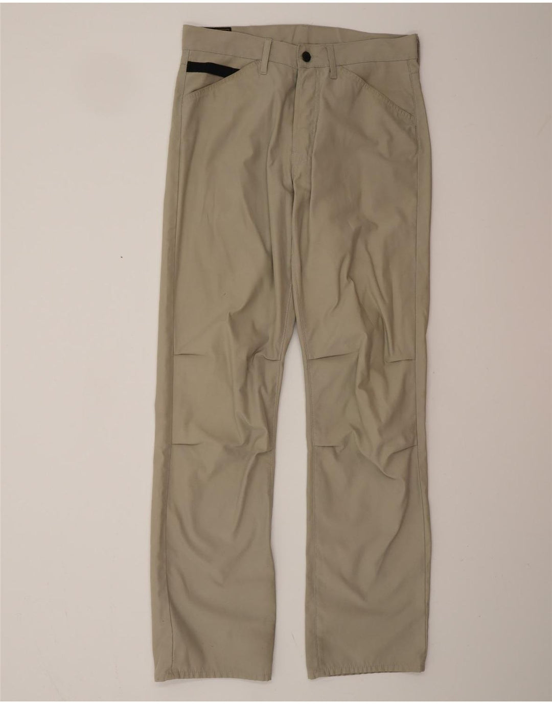 PEPE JEANS Pantaloni casual dritti da donna W31 L34 Cotone beige
