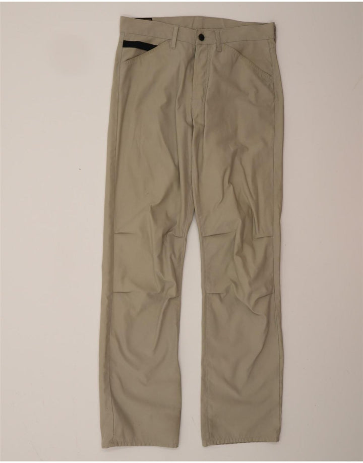 PEPE JEANS Pantaloni casual dritti da donna W31 L34 Cotone beige