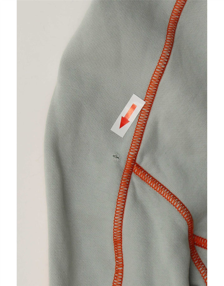 Giacca da tuta da uomo Hugo Boss in cotone grigio medio