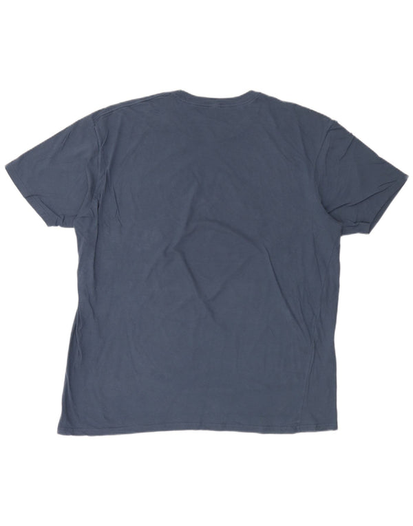 T-shirt grafica da uomo con vestibilità standard Rip Curl 2XL in cotone blu navy