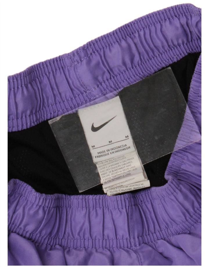 Pantaloncini sportivi Nike da donna UK 14 poliestere viola medio