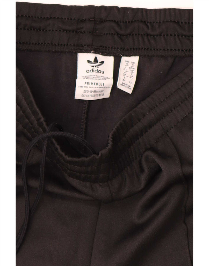 Pantaloni della tuta da donna Adidas UK 10 piccoli neri