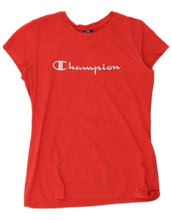 Maglietta grafica da donna Champion Top UK 14 Large Rossa