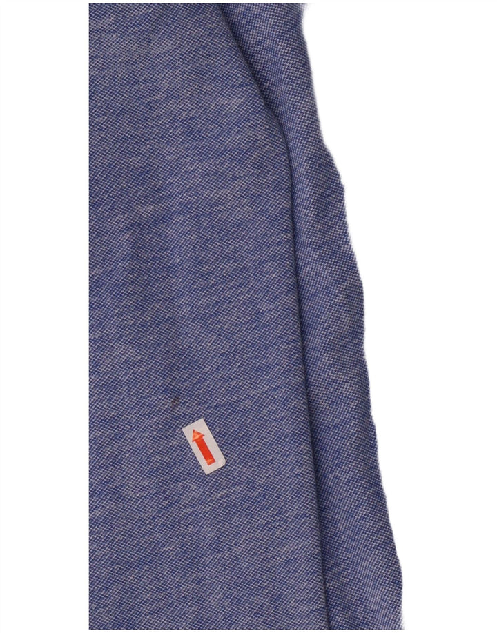 Camicia da uomo Carrera XL in cotone screziato blu