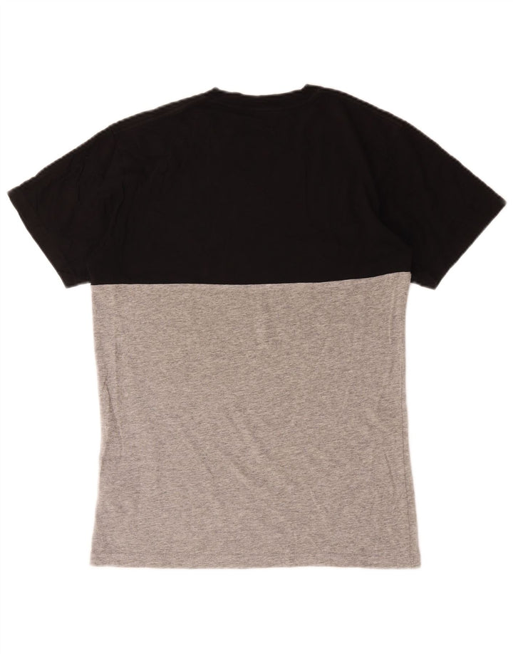 T-shirt da uomo Vans Classic Fit, taglia piccola, in cotone color block grigio