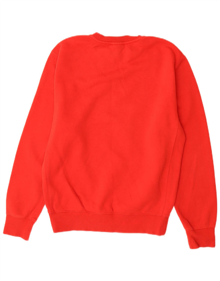 Felpa da uomo NIKE maglione XS rosso cotone