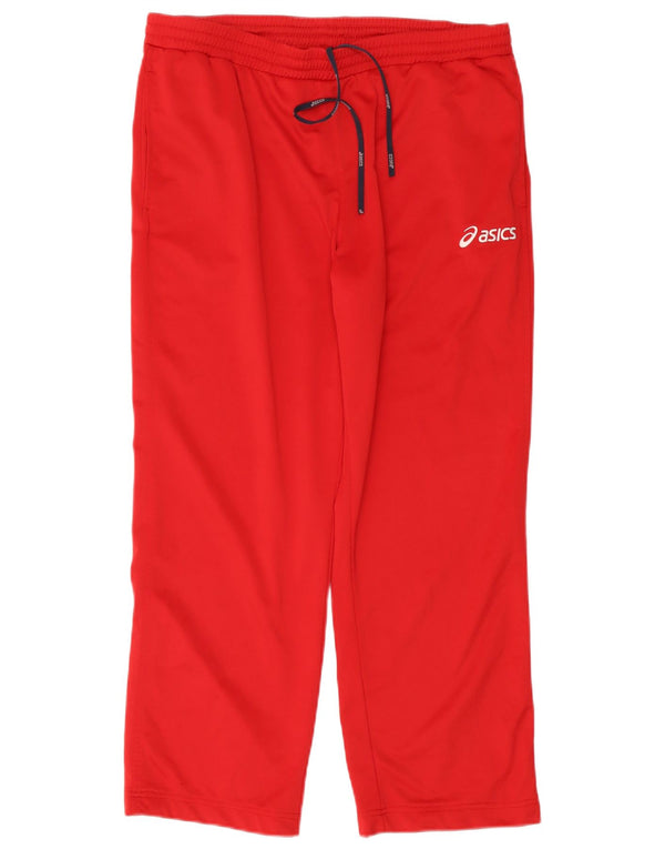 Pantaloni da tuta da uomo Asics XL Rosso Poliestere