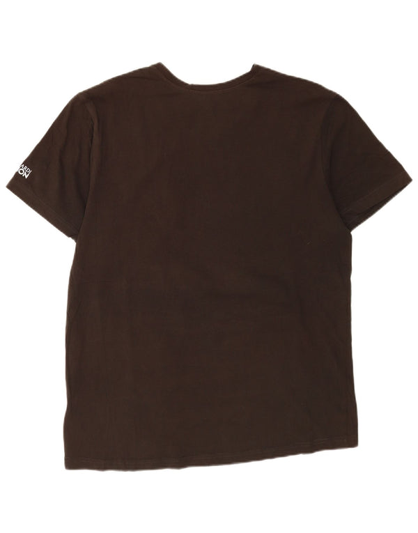 T-shirt grafica da uomo Trussardi Top XL Marrone
