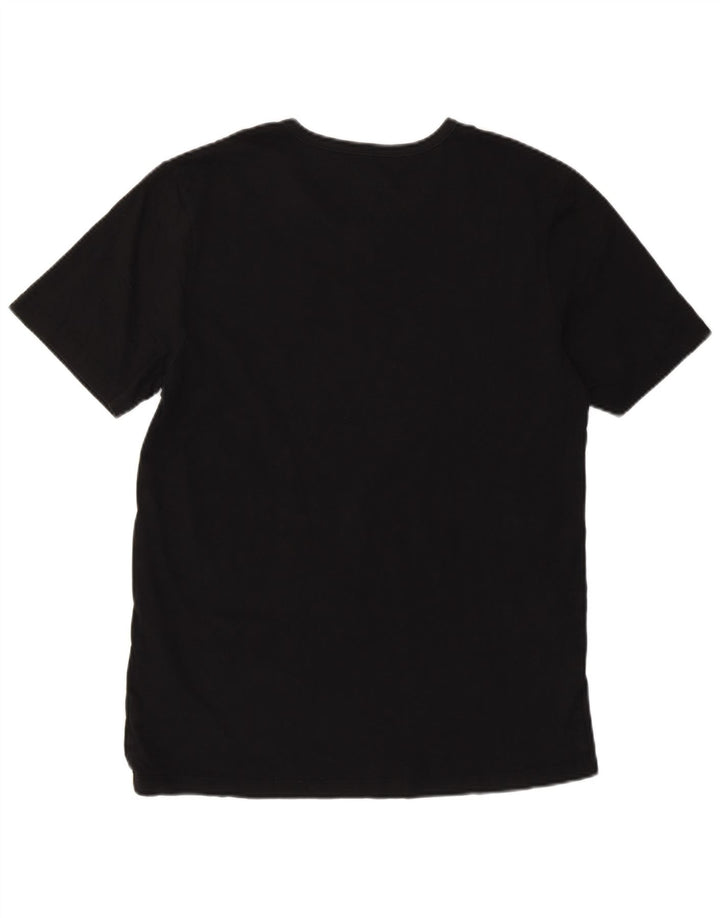 T-shirt da uomo Hugo Boss Top in cotone nero medio