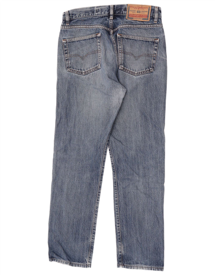 Jeans dritti da uomo Diesel W34 L30 cotone blu