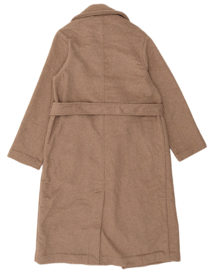 Soprabito oversize da donna Abercrombie & Fitch UK 10 Small Beige Poliestere