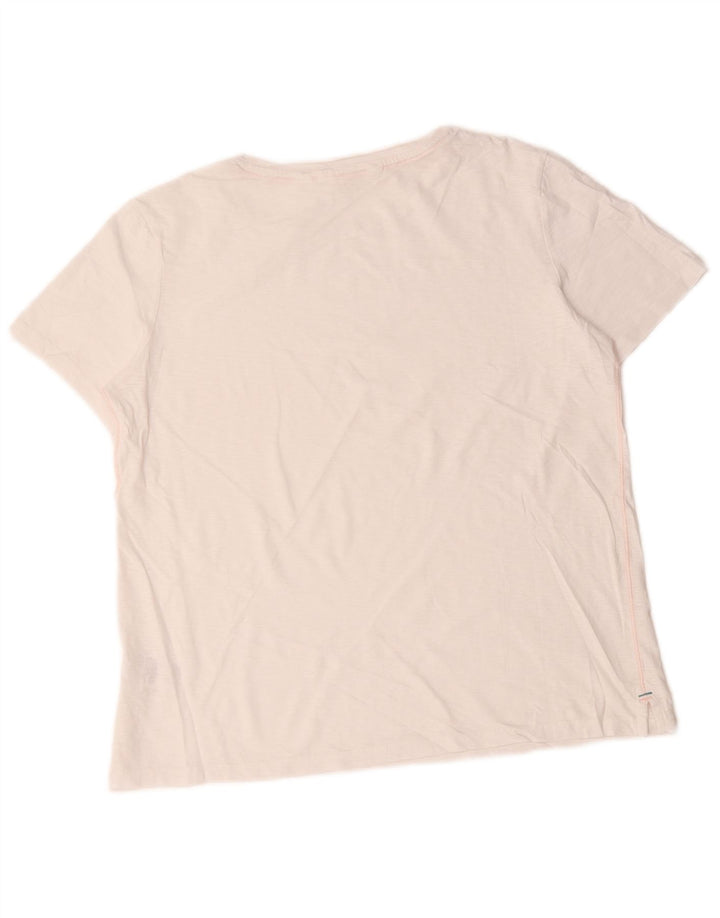 T-shirt da donna White Stuff Top UK 12 Cotone bianco medio