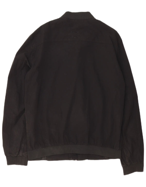 Giubbotto bomber da uomo Zara UK 40 grande nylon nero