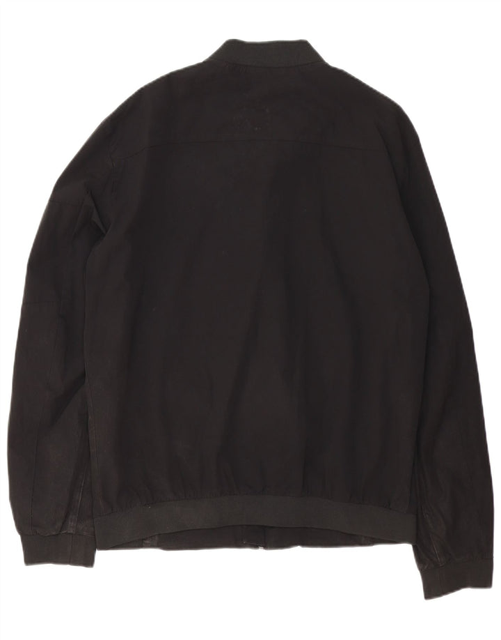 Giubbotto bomber da uomo Zara UK 40 grande nylon nero