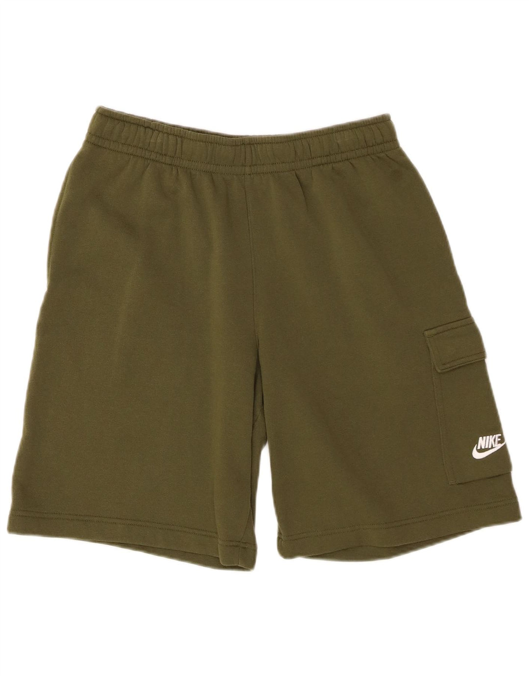 Pantaloncini sportivi da uomo NIKE piccoli in cotone kaki
