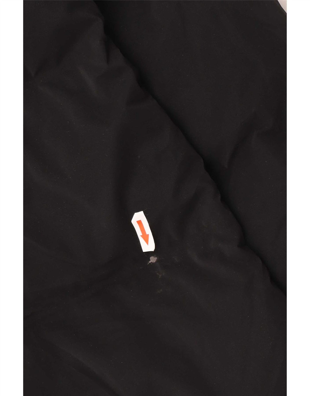 Cappotto imbottito con cappuccio da donna Zara UK 14 poliestere nero medio