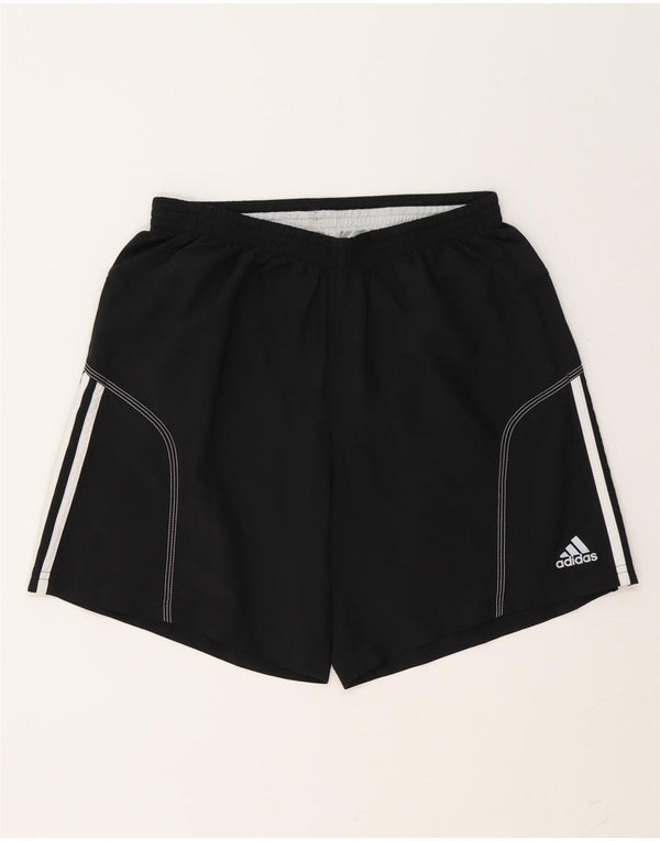 Pantaloncini sportivi Adidas Climalite da uomo medio poliestere nero