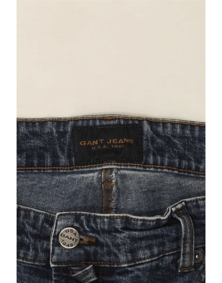 Jeans dritti da uomo Gant W32 L34 Blu