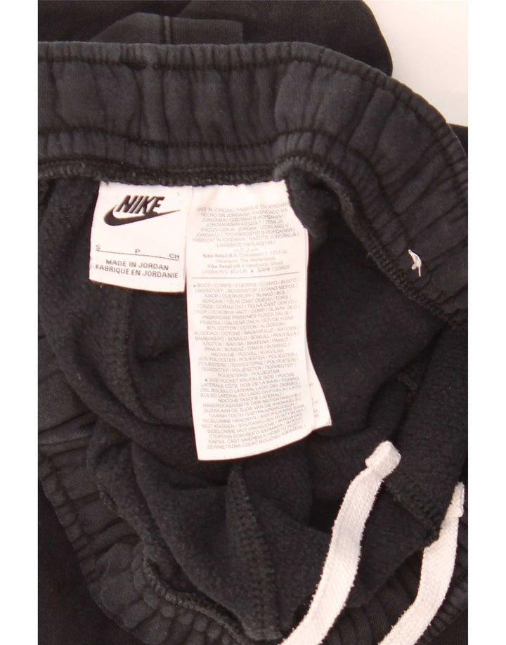 Pantaloncini sportivi Nike da uomo con grafica piccola, cotone nero