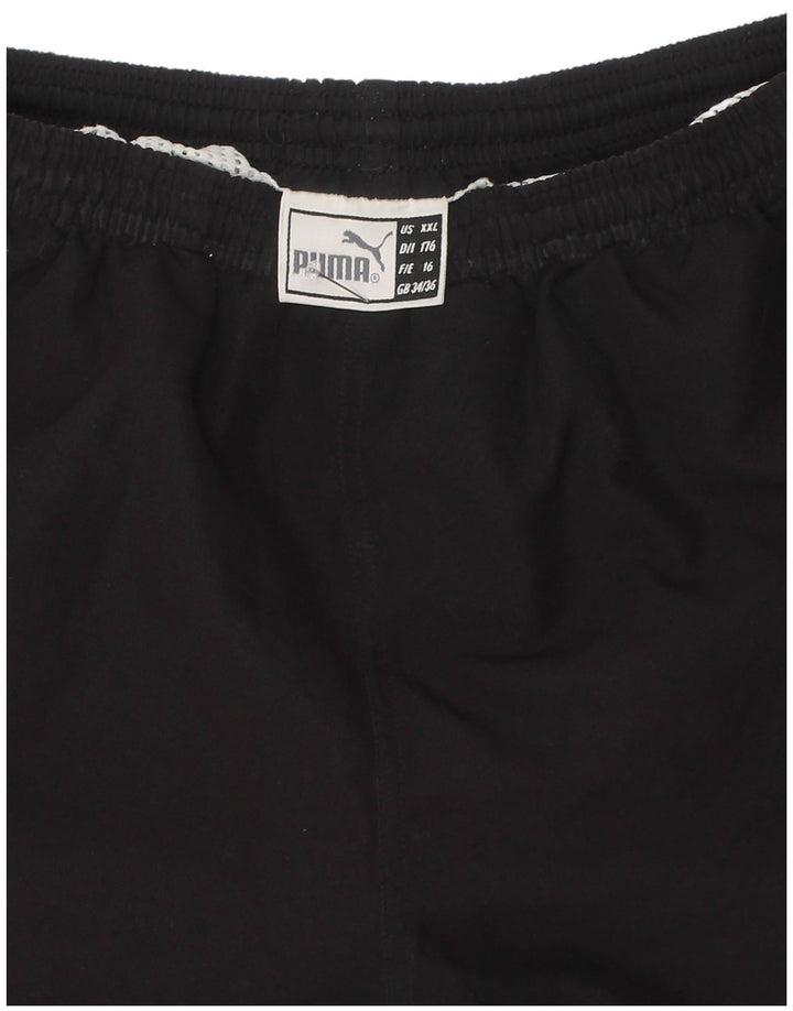 Pantaloncini da bagno Puma da bambino 15-16 anni in poliestere nero
