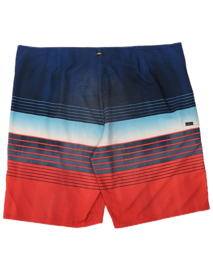 Pantaloncini da bagno da uomo O'Neill 2XL Poliestere a righe multicolore